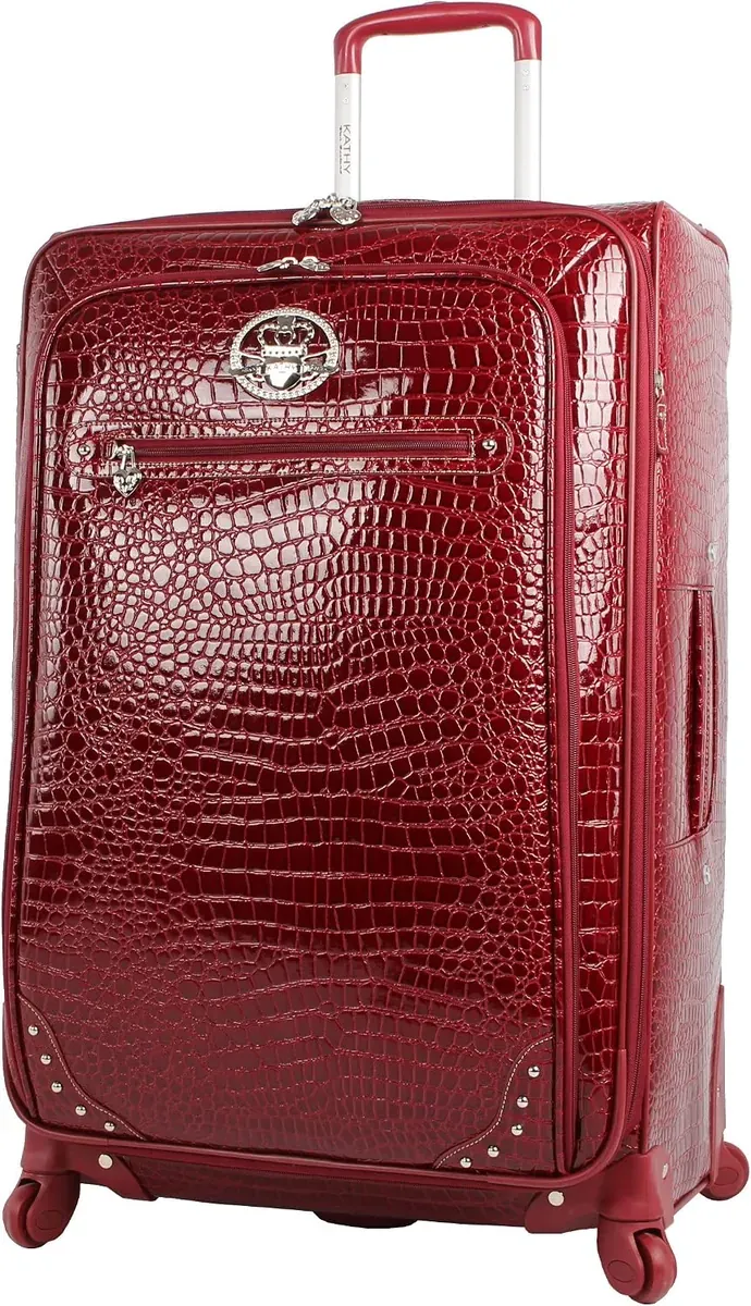 Kathy Van Zeeland Luggage Leopard